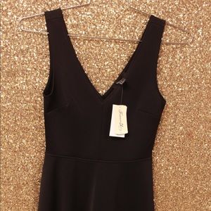 NWT Black Skater Dress